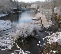 distant view of greenville falls