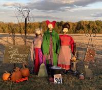 three witches scarecrow